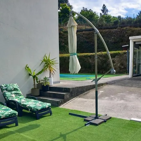 Casa Rocha Velha Con Terraza Y Piscina Particular * Santiago de Compostela