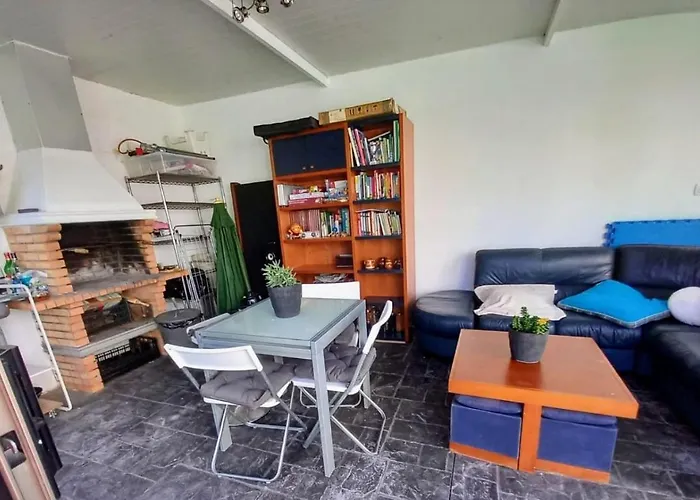 דירה Casa Rocha Velha Con Terraza Y Piscina Particular סנטיאגו דה קומפוסטלה