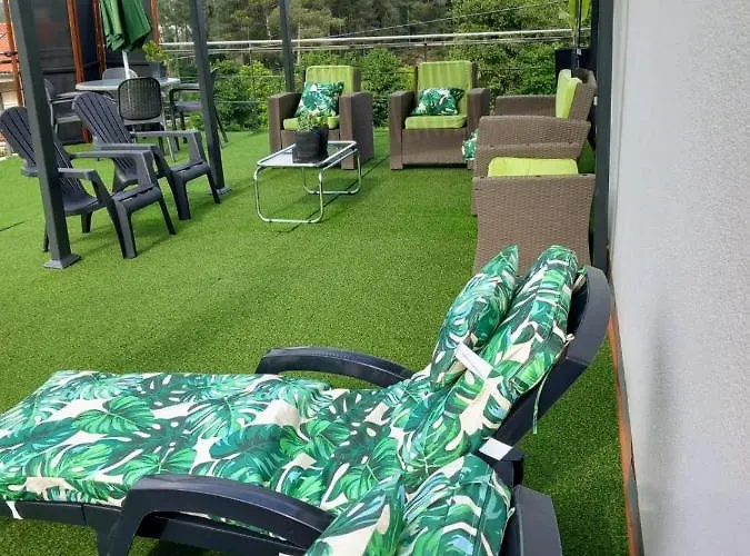 Casa Rocha Velha Con Terraza Y Piscina Particular * Santiago de Compostela