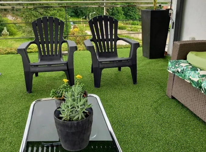 Casa Rocha Velha Con Terraza Y Piscina Particular شقة