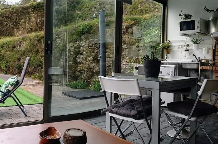 Casa Rocha Velha Con Terraza Y Piscina Particular דירה *