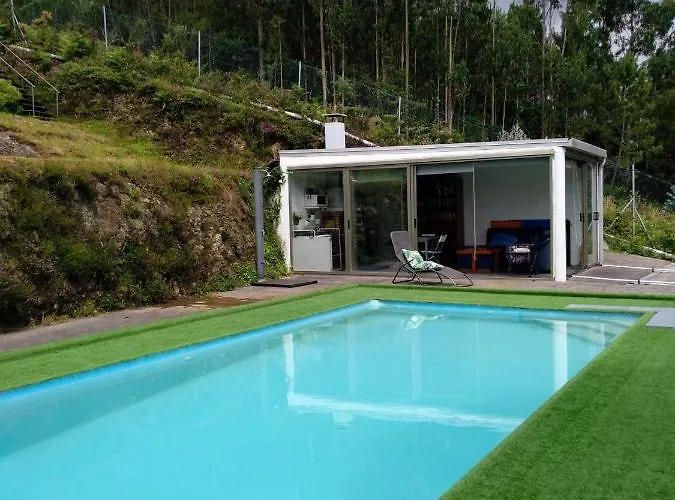 Casa Rocha Velha Con Terraza Y Piscina Particular *